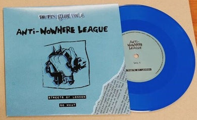 Anti No-Where League: Streets Of London (Blue Solid Vinyl) (7-Inch Single)