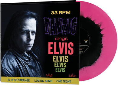 Danzig: Sings Elvis (Pink & Black Haze Vinyl) (Vinyl LP)