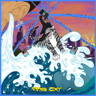 Q Three Aka Ear. Drum: DEAF WAV (Vinyl LP)