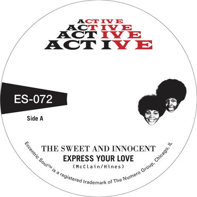 Sweet & Innocent & the Memphis Mustangs: Cry Love (7-Inch Single)