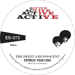 Sweet & Innocent & the Memphis Mustangs: Cry Love (7-Inch Single)