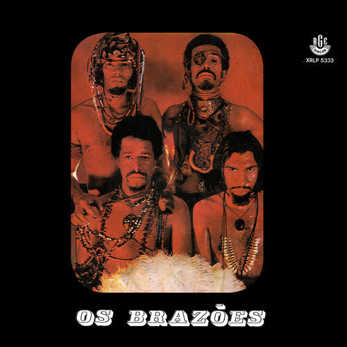 Os Brazoes: Os Brazoes (IEX) (Orange Splatter Vinyl) (Vinyl LP)