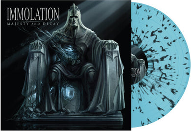Immolation: Majesty and Decay - Blue w/ Black Splatter Vinyl (Vinyl LP)