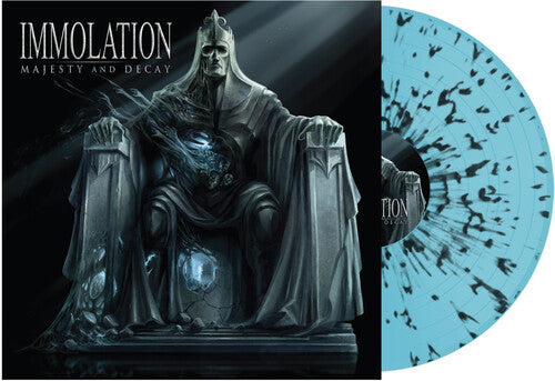 Immolation: Majesty and Decay - Blue w/ Black Splatter Vinyl (Vinyl LP)