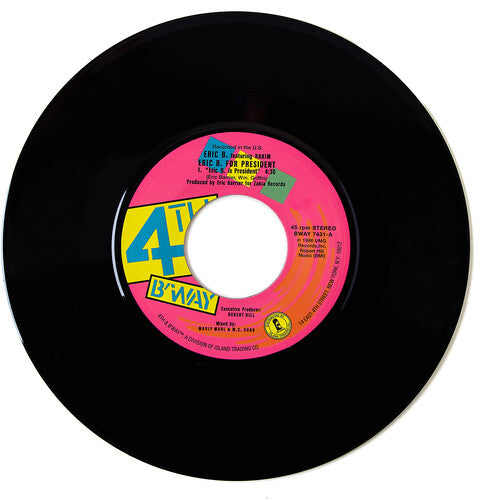 Eric B & Rakim: Eric B For President (7-Inch Single)