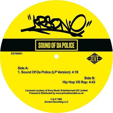 Krs One: Sound Of Da Police (7-Inch Single)