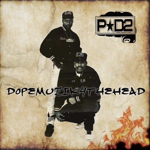 P-D2: Dopemuzik4thehead (Vinyl LP)