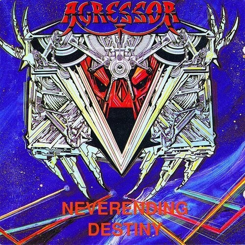 Agressor: Neverending Destiny (Red & Black Marbled Vinyl) (Vinyl LP)