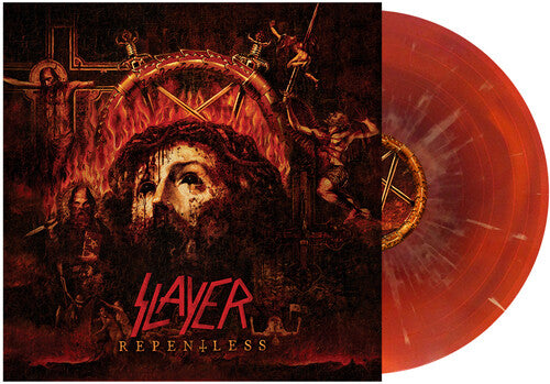 Slayer: Repentless - OxBlood & Orange Swirl w/ Mustard Splatter (Vinyl LP)