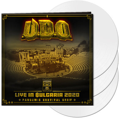 U.D.O.: Live in Bulgaria 2020 - Pandemic Survival Show (IEX) (White) (Vinyl LP)
