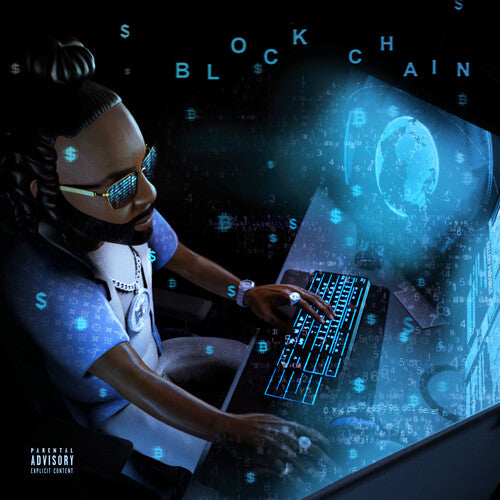 Money Man: Blockchain (Blue Seaglass Wave) (Vinyl LP)
