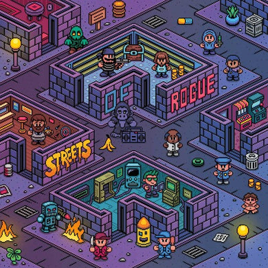 Barnes, Craig: Streets Of Rogue (Original Game Soundtrack) (Vinyl LP)