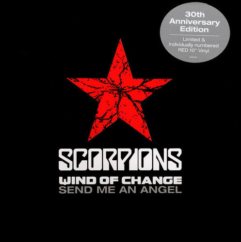 Scorpions: Wind Of Change / Send Me An Angel (Limited Edition 10-inch) (Red Vinyl) (Vinyl LP)