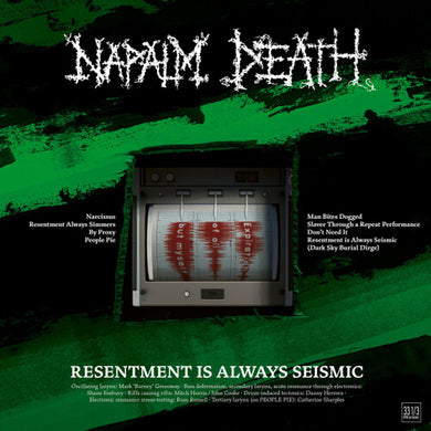 Napalm Death: Resentment is Always Seismic - a final throw of Throes (Vinyl LP)