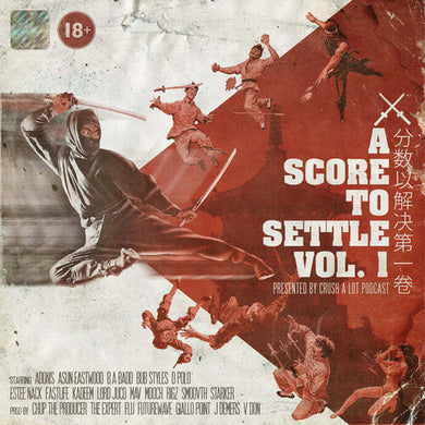 Score to Settle Vol 1: Presented by Crush a Lot: Score To Settle Vol 1: Presented By Crush A Lot Podcast / Various (Vinyl LP)