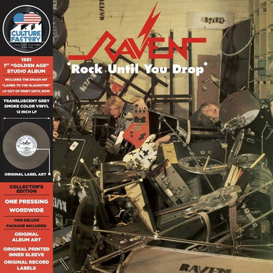 Raven: Rock Until You Drop (Vinyl LP)