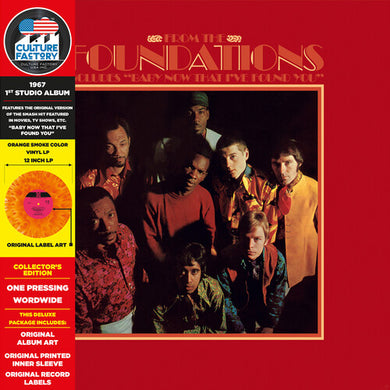 Foundations: From The Foundations (Baby Now That I Found You) (Orange Smoke) (Vinyl LP)