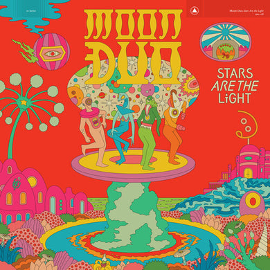 Moon Duo: Stars Are the Light (Neon Pink) (Vinyl LP)