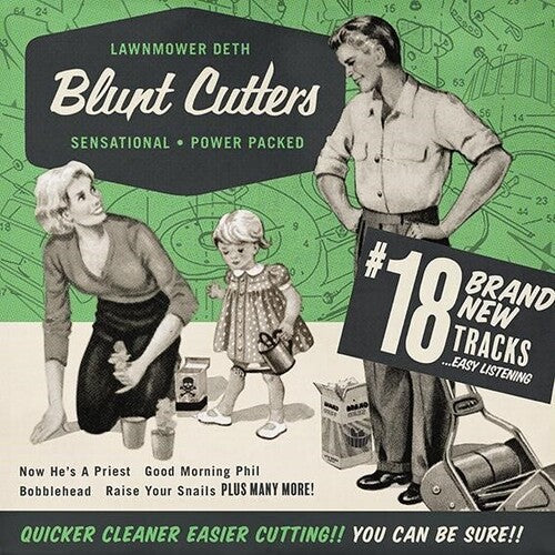 Blunt Cutters - Transparent Green Vinylby Lawnmower Deth (Vinyl Record)