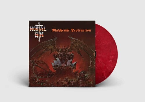 Mayhemic Destruction - Opaque Red Vinylby Mortal Sin (Vinyl Record)