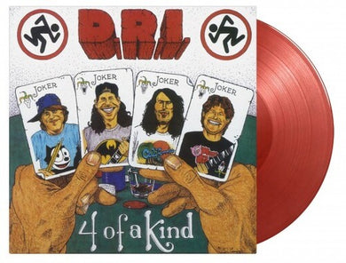 D.R.I.: 4 Of A Kind - Limited 180-Gram Red & Black Marble Colored Vinyl (Vinyl LP)