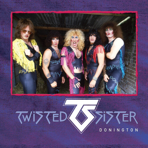 Twisted Sister: Donington - Purple Black & White Splatter (Vinyl LP)