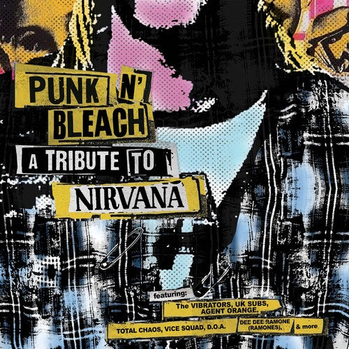 Punk 'N' Bleach - Tribute to Nirvana / Various: Punk 'n' Bleach - A Tribute To Nirvana (Various Artists) - Green Splatter (Vinyl LP)