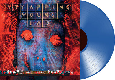Strapping Young Lad: Heavy as a Really Heavy thing - Transparent Blue (Vinyl LP)