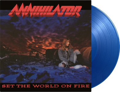 Annihilator: Set The World On Fire - Limited 180-Gram Translucent Blue Colored Vinyl (Vinyl LP)