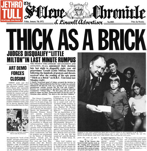 Jethro Tull: Thick As A Brick (50th Anniversary Edition) (Vinyl LP)