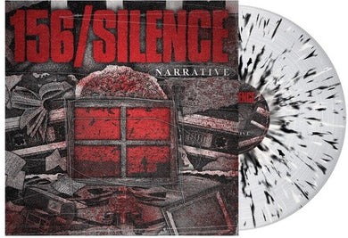 156/Silence: Narrative - Clear with Black & Bone Splatter (Vinyl LP)