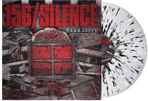 156/Silence: Narrative - Clear with Black & Bone Splatter (Vinyl LP)