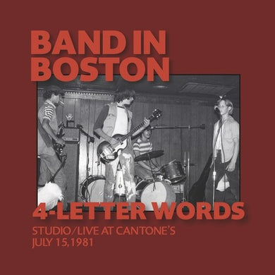 4-Letter Words: Band In Boston (Vinyl LP)