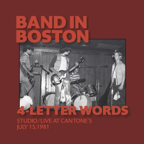 4-Letter Words: Band In Boston (Vinyl LP)