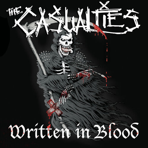 Casualties: Written In Blood - White (Vinyl LP)
