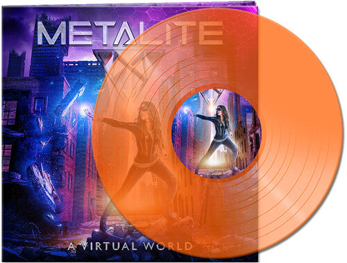 Metalite: A Virtual World - Clear Orange (Vinyl LP)