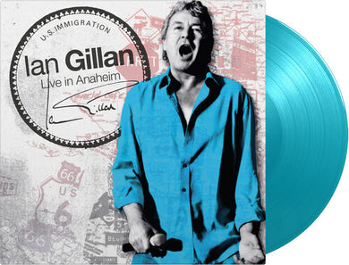 Gillan, Ian: Live In Anaheim - Limited Gatefold, 180-Gram Turquoise Colored Vinyl (Vinyl LP)