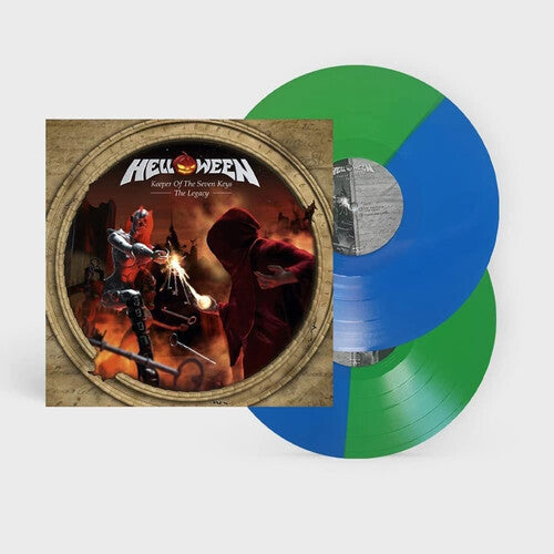 Helloween: Keeper Of The Seven Keys: The Legacy - Ocean Blue & Light Green Bi-Colored Vinyl (Vinyl LP)
