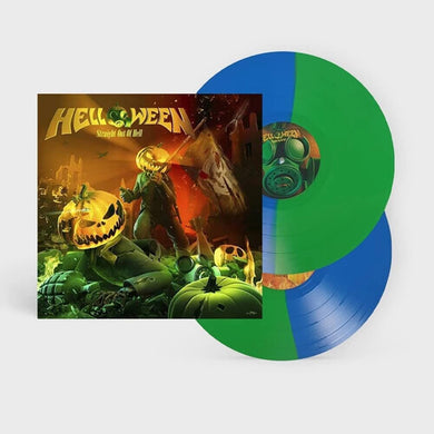Helloween: Straight Out Of Hell - Light Green & Ocean Blue Bi-Colored Vinyl (Vinyl LP)