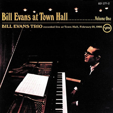 Evans, Bill: At Town Hall, Vol. 1 (Vinyl LP)