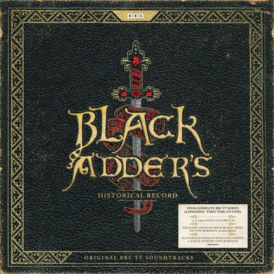 Blackadder: Blackadder's Historical Record: 40th Anniversary - Limited Boxset Includes Signed Tony Robinson Print & 12LP's on Gold Colored 140-Gram Vinyl (Vinyl LP)