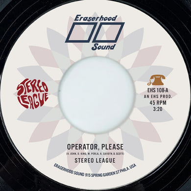 Stereo League: Operator, Please / Seasons Of Trouble (7-Inch Single)