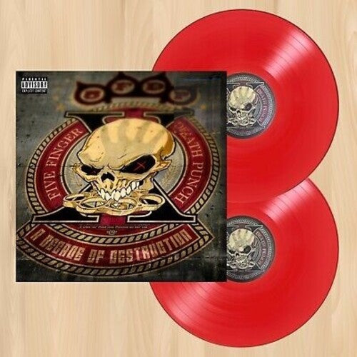 Five Finger Death Punch: A Decade Of Destruction - Crimson Red (Vinyl LP)