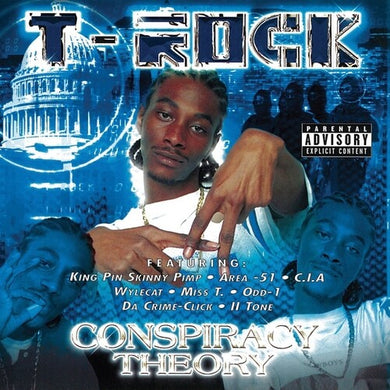 T-Rock: Conspiracy Theory - Transparent Blue (Vinyl LP)