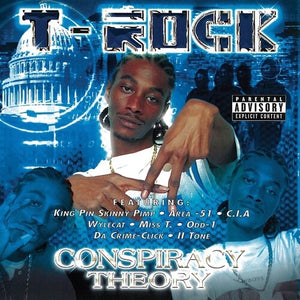 T-Rock: Conspiracy Theory - Transparent Blue (Vinyl LP)