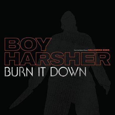 Boy Harsher: Burn It Down - Pumpkin Orange (12-Inch Single)