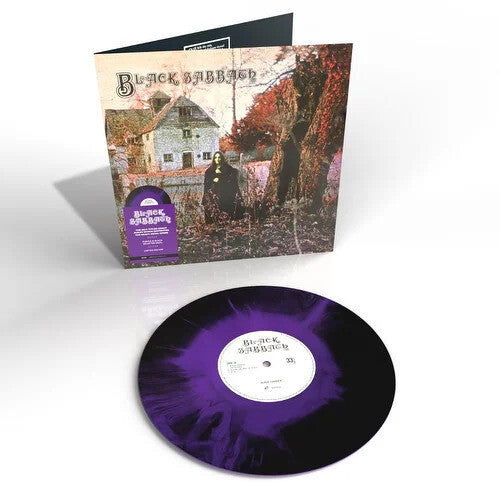 Black Sabbath: Black Sabbath - Purple & Black Splatter Colored Vinyl (Vinyl LP)