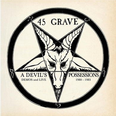 45 Grave: A Devil's Possessions - Demos & Live 1980-1983 - GOLD/PURPLE SPLATTER (Vinyl LP)