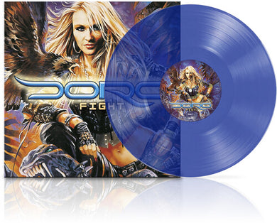 Doro: Fight - Blue (Vinyl LP)