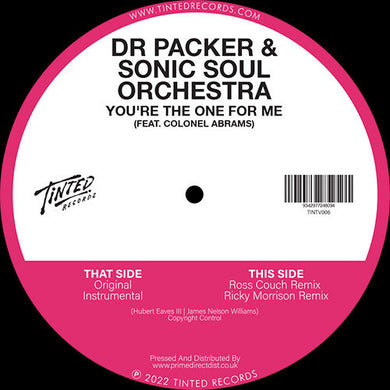 Dr Packer & Sonic Soul Orchestra: You're the One for Me (12-Inch Single)